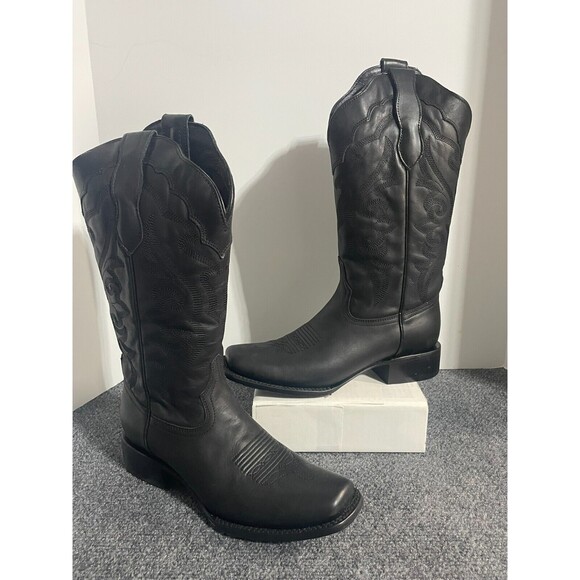 J.B Dillon Reserve Women’s Cowboy Boots Sz 9.5 B Western Leather